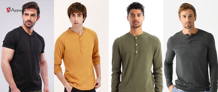 henley shirts types