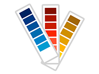 Screen Printing PMS color chart.