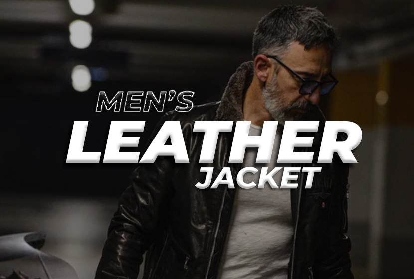 Leather jackets men