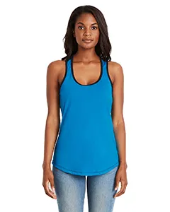 Next Level 1534 Women’s Ideal Colorblocked Racerback Tank
