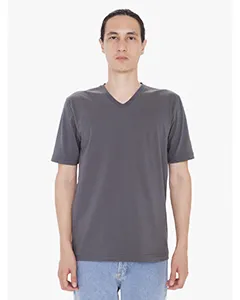 American Apparel 24321W Unisex FINE JERSEY SHORT SLEEVE CLASSIC V-NECK