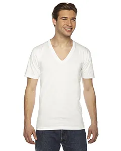 American Apparel 2456W Unisex Fine Jersey Short-Sleeve V-Neck T-Shirt