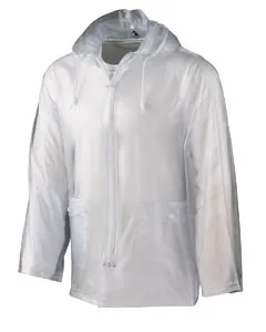 Augusta Drop Ship 3161 Youth Clear Rain Jacket