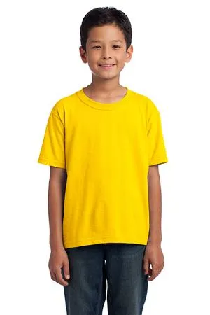 Fruit of the Loom 3930B Youth HD Cotton 100% Cotton T-Shirt.