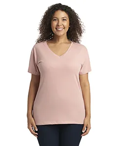 Next Level 3940 Women’s Fine Jersey Relaxed V T-Shirt