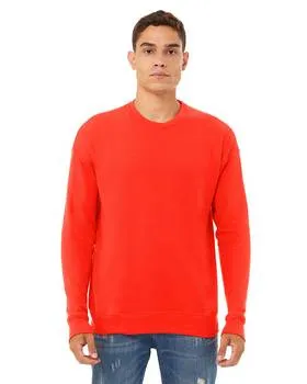 Bella + Canvas 3945 Unisex Sponge Fleece Drop Shoulder Crewneck Sweatshirt