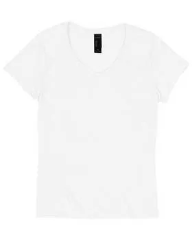 Hanes 42VT Perfect-T Women’s Triblend V-Neck Short Sleeve T-Shirt