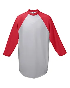 4421 Augusta Drop Ship Youth 3/4-Sleeve Baseball Jersey