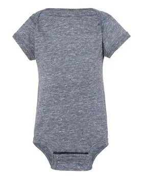 Rabbit Skins 4491 Infant Harborside Melange Jersey Bodysuit