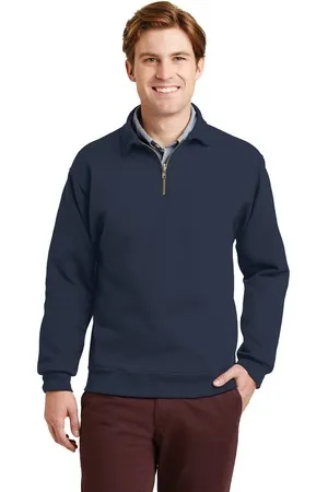 Jerzees 4528M SUPER SWEATS NuBlend - 1/4-Zip Sweatshirt with Cadet Collar.