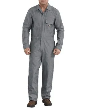 Dickies 48977 Unisex Cotton Coverall - Fisher Stripe