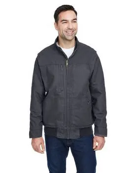 Dri Duck 5032DD Mens Force Canvas Bomber Jacket