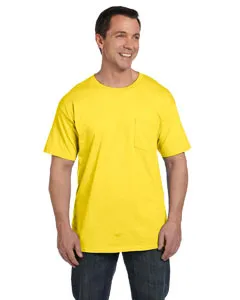 Hanes 5190P Adult Beefy-T with Pocket