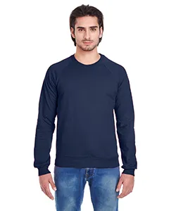 American Apparel 5454W Unisex California Fleece Raglan Sweatshirt