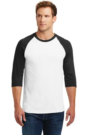 Gildan 5700 Heavy Cotton Raglan Three-Quarter Sleeve T-Shirt