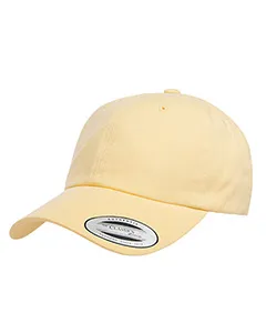 Yupoong 6245PT Adult Peached Cotton Twill Dad Cap