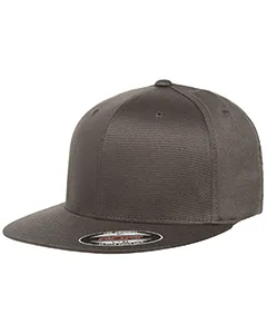 6297F Flexfit Pro-Baseball On Field Flat Bill Cap
