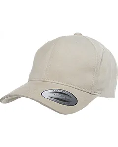 6363V Yupoong Adult Brushed Cotton Twill Mid-Profile Cap