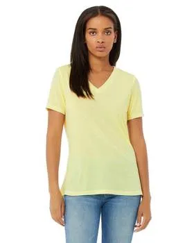 Bella + Canvas 6405 Women’s Relaxed Jersey V-Neck Tee