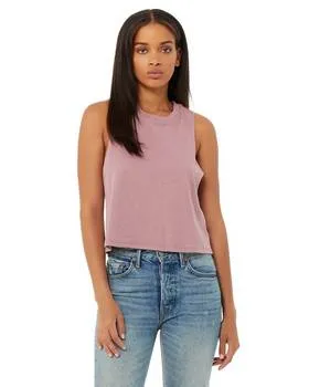 Bella + Canvas 6682 Womens Racerback Cropped Tank