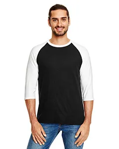6755 Anvil Triblend Raglan Three-Quarter Sleeve T-Shirt
