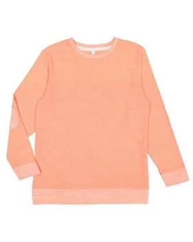 LAT 6965 Harborside Mélange French Terry Pullover