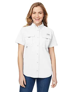 Columbia 7313 Ladies Bahama Short-Sleeve Shirt