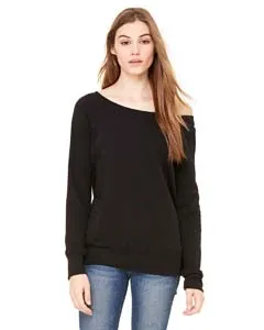 Bella + Canvas 7501 Women’s Sponge Fleece Wide Neck Sweatshirt