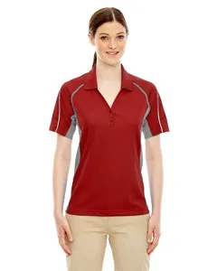 Extreme 75110 Ladies Eperformance Parallel Snag Protection Polo with Piping