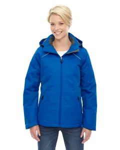 North End 78197 Ladies Linear Insulated Jacket with Print