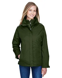 Core 365 78205 Ladies Region 3-in-1 Jacket with Fleece Liner