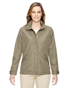 North End 78216 Ladies Excursion Transcon Lightweight Jacket with Pattern