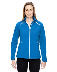 North End 78693 Ladies Excursion Soft Shell Jacket with Laser Stitch Accents