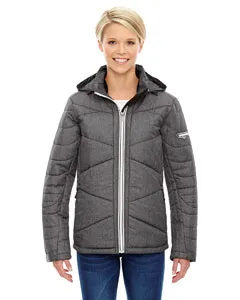 North End 78698 Ladies Avant Tech Mélange Insulated Jacket with Heat Reflect Technology