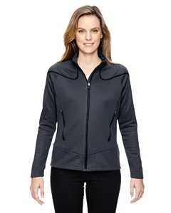 North End 78806 Ladies Cadence Interactive Two-Tone Brush Back Jacket