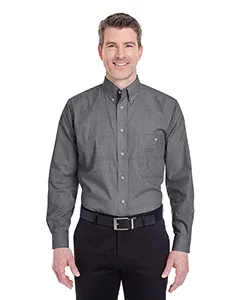 UltraClub 8340 Mens Wrinkle-Resistant End-on-End