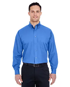 UltraClub 8355 Mens Easy-Care Broadcloth