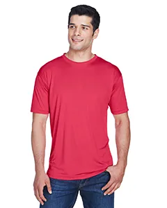 UltraClub 8420 Mens Cool & Dry Sport Performance Interlock T-Shirt