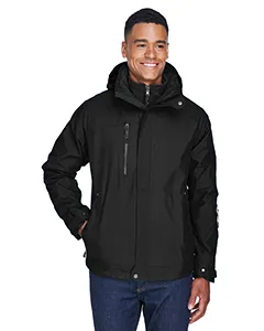 North End 88178 Mens Caprice 3-in-1 Jacket with Soft Shell Liner