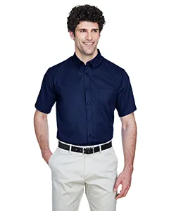Core 365 88194 Mens Optimum Short-Sleeve Twill Shirt
