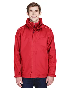 Core 365 88205 Mens Region 3-in-1 Jacket with Fleece Liner