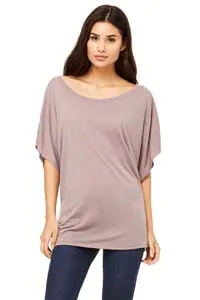 Bella + Canvas 8821 Women’s Flowy Draped Dolman Tee