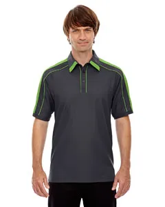 North End 88648 Mens Sonic Performance Polyester Piqué Polo