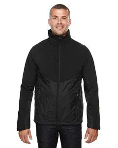 North End 88679 Mens Innovate Insulated Hybrid Soft Shell Jacket