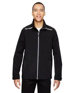 North End 88693 Mens Excursion Soft Shell Jacket with Laser Stitch Accents