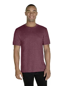 Jerzees 88MR Snow Heather Jersey Crew T-Shirt
