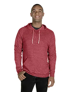 Jerzees 90MR Snow Heather French Terry Pullover Hood Sweatshirt