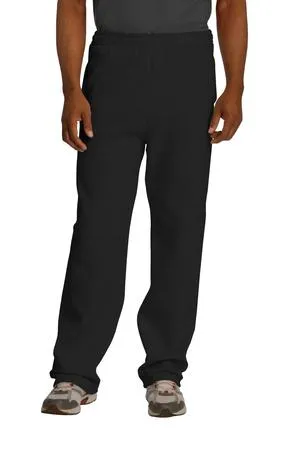 Jerzees 974MP NuBlend Open Bottom Pant with Pockets.