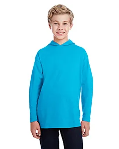 Anvil 987B Youth Long-Sleeve Hooded T-Shirt