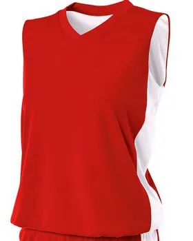 A4 NW2320 Ladies Reversible Moisture Management Muscle Shirt